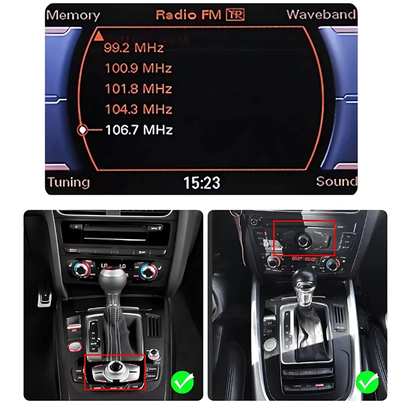 Boitier Carplay Android Apple Audi A4 A5 Q5 - Image 4