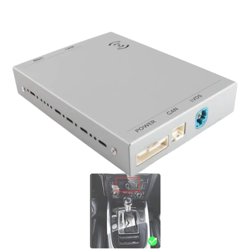 Boitier Carplay Android Apple Audi A4 A5 Q5 - Image 6