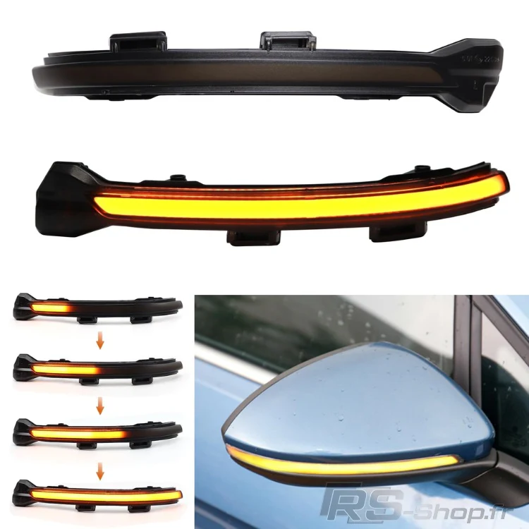 Clignotant Led Dynamique Retroviseur Golf 7 - Image 5