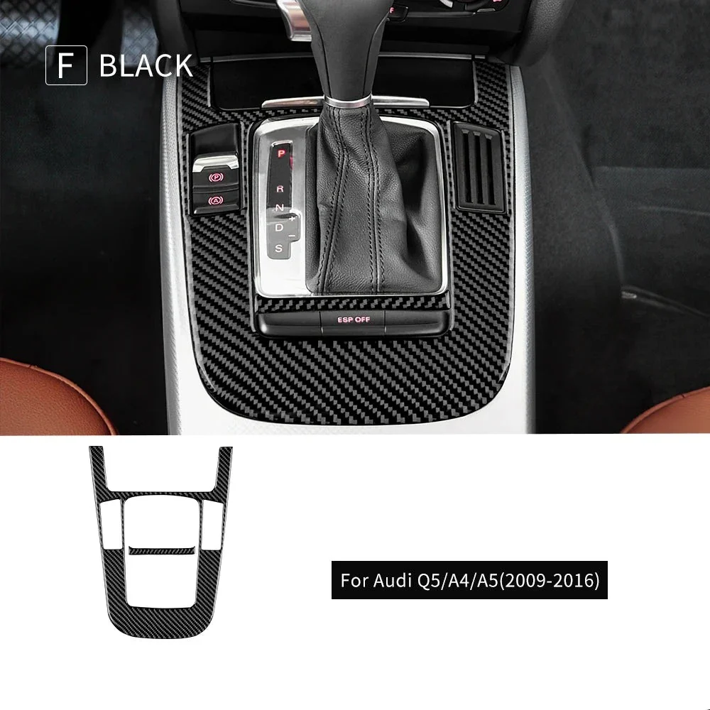 Console Cenrale Carbone Audi A4 A5 Q5 B8 - Image 3