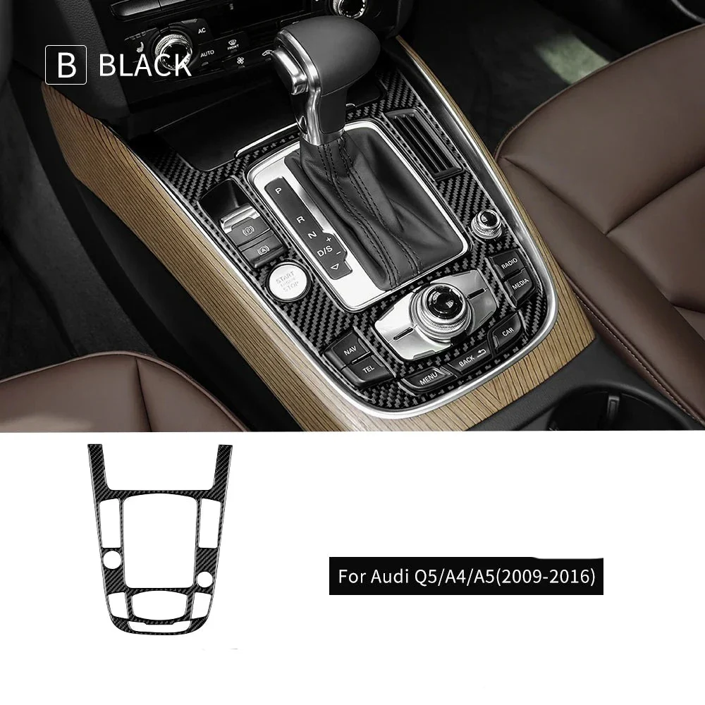 Console Cenrale Carbone Audi A4 A5 Q5 B8 - Image 6