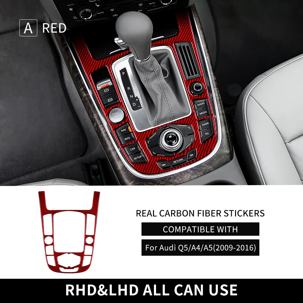 Console Cenrale Carbone Audi A4 A5 Q5 B8 - Image 7