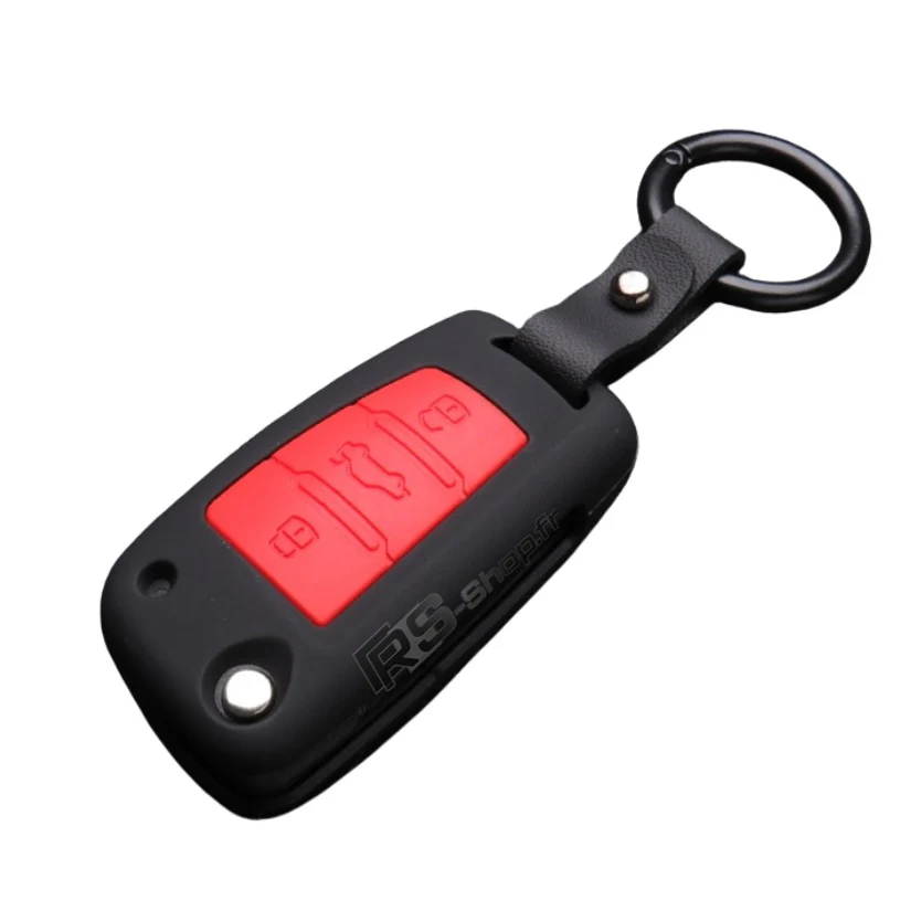 Coque Clé Audi Carbone Style - Image 7