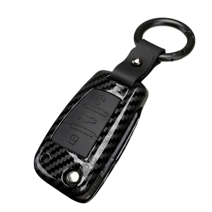 Coque Clé Audi Carbone Style - Image 8