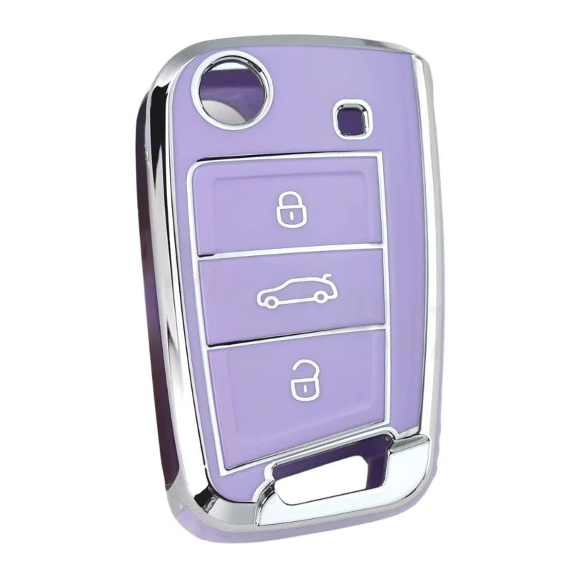 Coque Clé VW Golf 7 Silver - Image 4