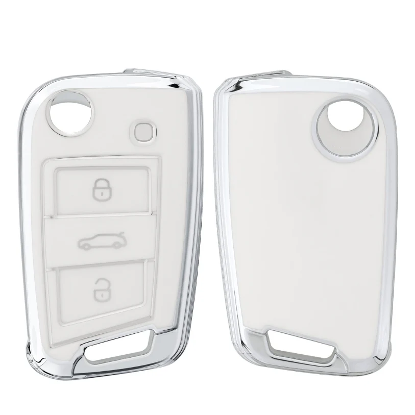 Coque Clé VW Golf 7 Silver - Image 6