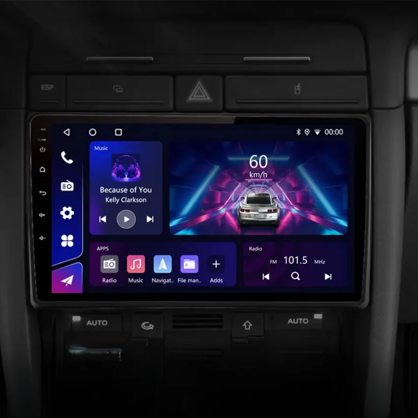 Ecran Autoradio Carplay Audi A4 B6 B7 - Image 3