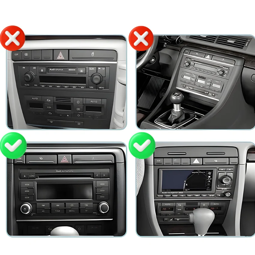 Ecran Autoradio Carplay Audi A4 B6 B7 - Image 7