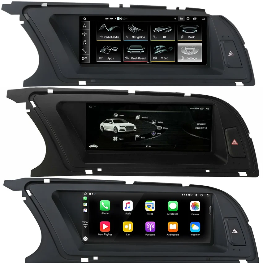 Ecran Autoradio Carplay Audi A4 A5 B8 Q5 - Image 4