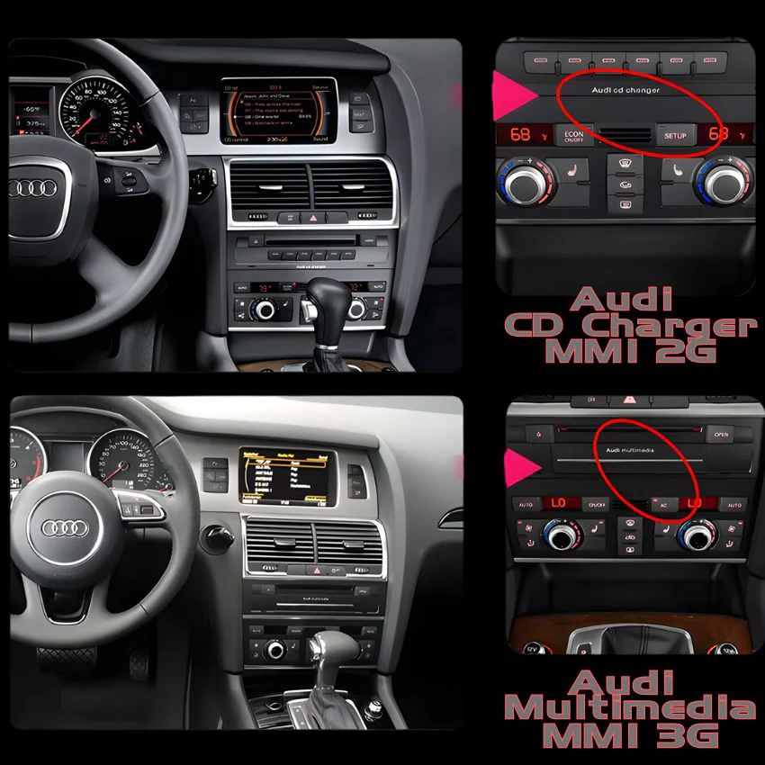 Ecran Autoradio Carplay Audi Q7 4L - Image 5
