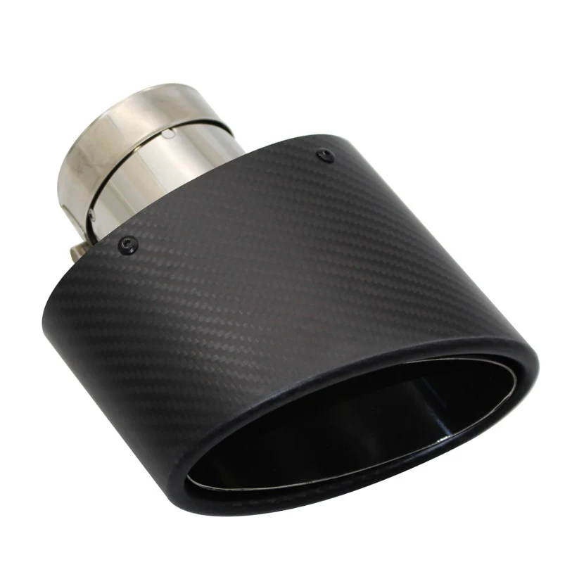 Embout Echappement Oval Noir Type RS3 90*150mm - Image 3