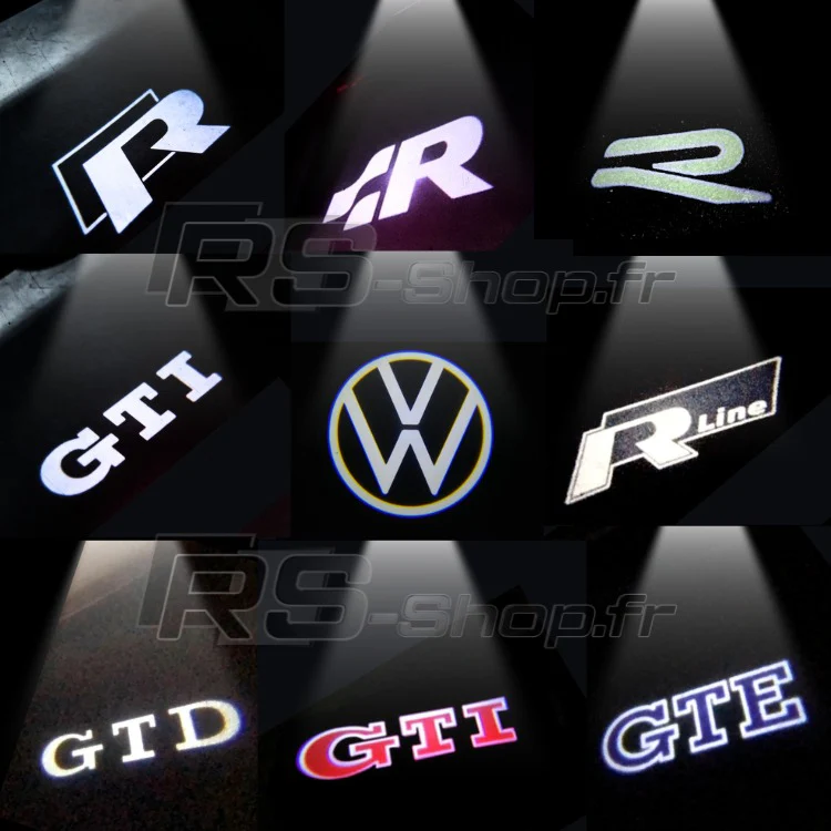 Projecteur Led Porte Logo VW - Image 11