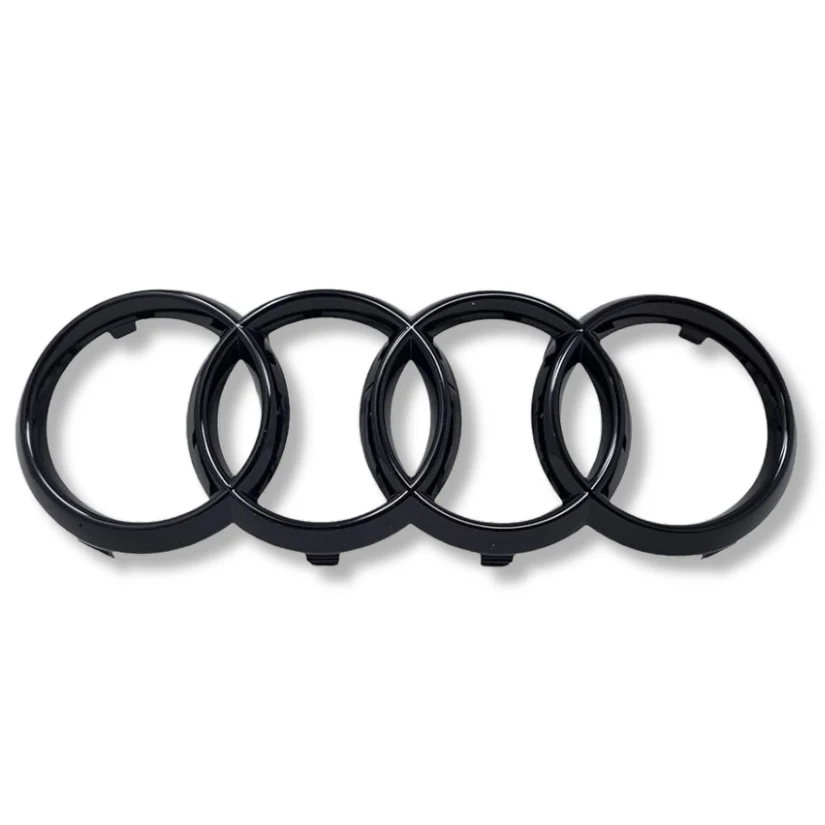 Logo / Badge Audi Noir Avant / Arrière - Image 3