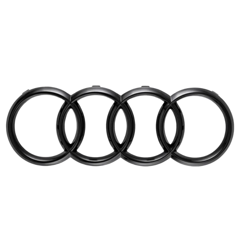 Logo / Badge Audi Noir Avant / Arrière - Image 5
