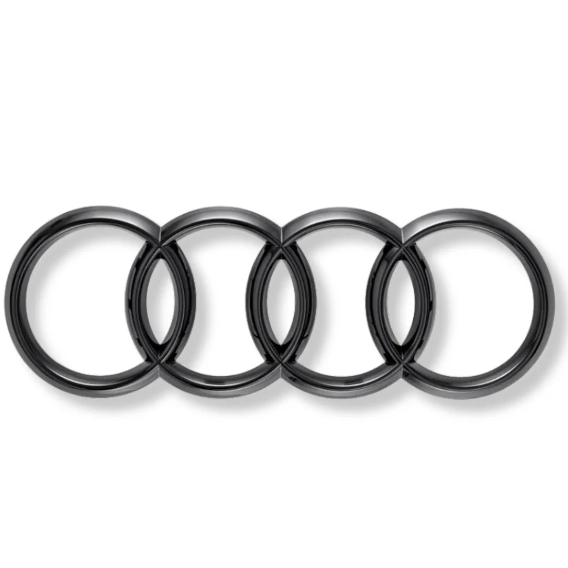 Logo / Badge Audi Noir Avant / Arrière - Image 6