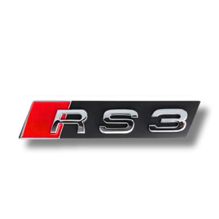 Logo / Badge Audi RS3 / RS4 / RS5 / RS6 / RS7 / RSQ3 / RSQ8 Noir - Image 13