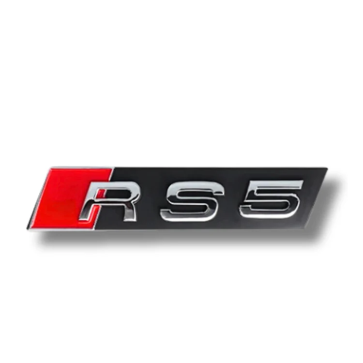 Logo / Badge Audi RS3 / RS4 / RS5 / RS6 / RS7 / RSQ3 / RSQ8 Noir - Image 15