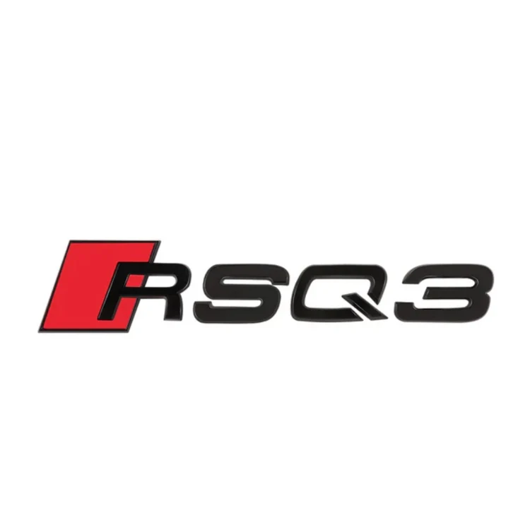Logo / Badge Audi RS3 / RS4 / RS5 / RS6 / RS7 / RSQ3 / RSQ8 Noir - Image 22