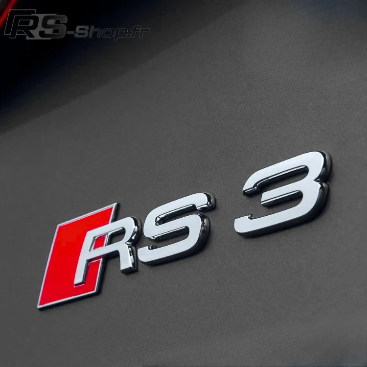 Logo / Badge Audi RS3 / RS4 / RS5 / RS6 / RS7 / RSQ3 / RSQ8 Noir - Image 38