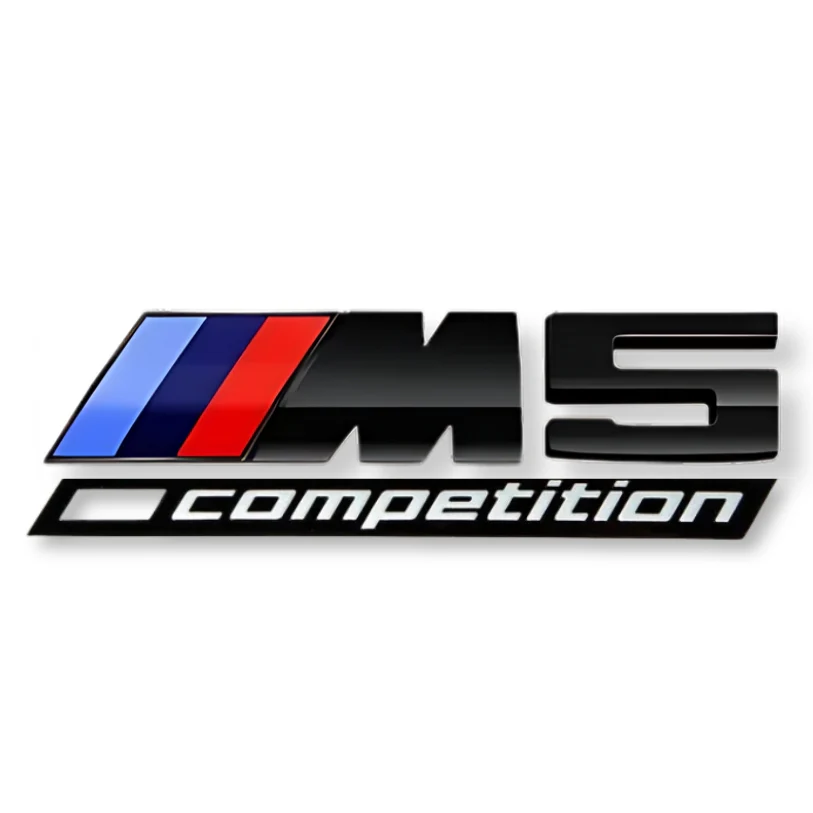 Logo BMW M / M2 / M3 / M4 / M5 Compétition Noir - Image 10