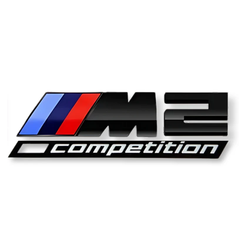 Logo BMW M / M2 / M3 / M4 / M5 Compétition Noir - Image 13