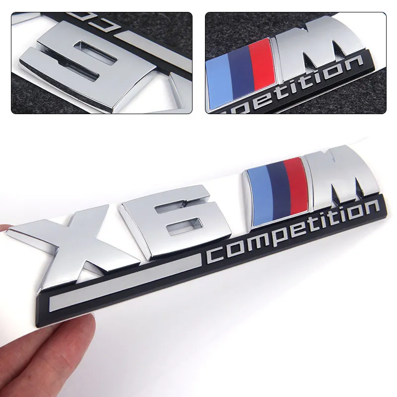Logo BMW M / M2 / M3 / M4 / M5 Compétition Noir - Image 5