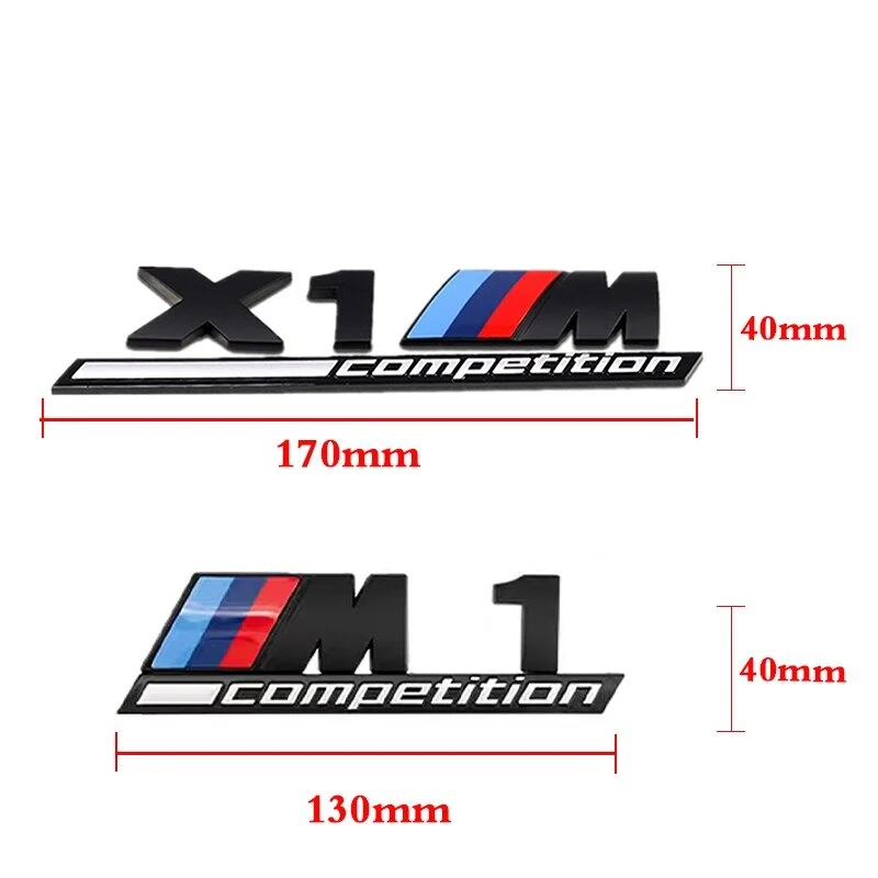 Logo BMW M / M2 / M3 / M4 / M5 Compétition Noir - Image 6