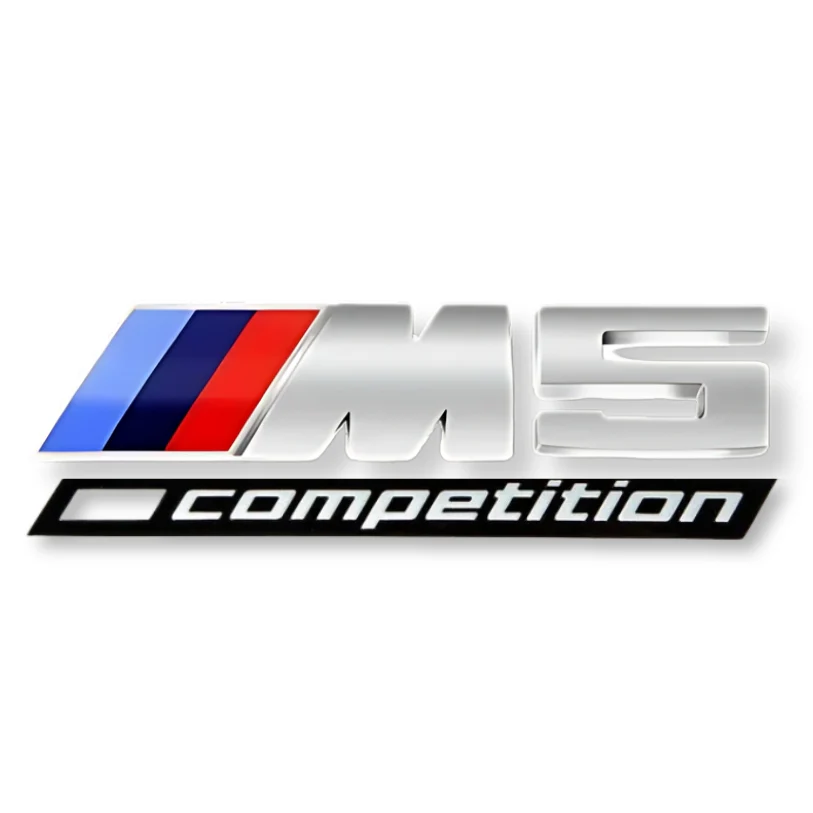 Logo BMW M / M2 / M3 / M4 / M5 Compétition Noir - Image 9