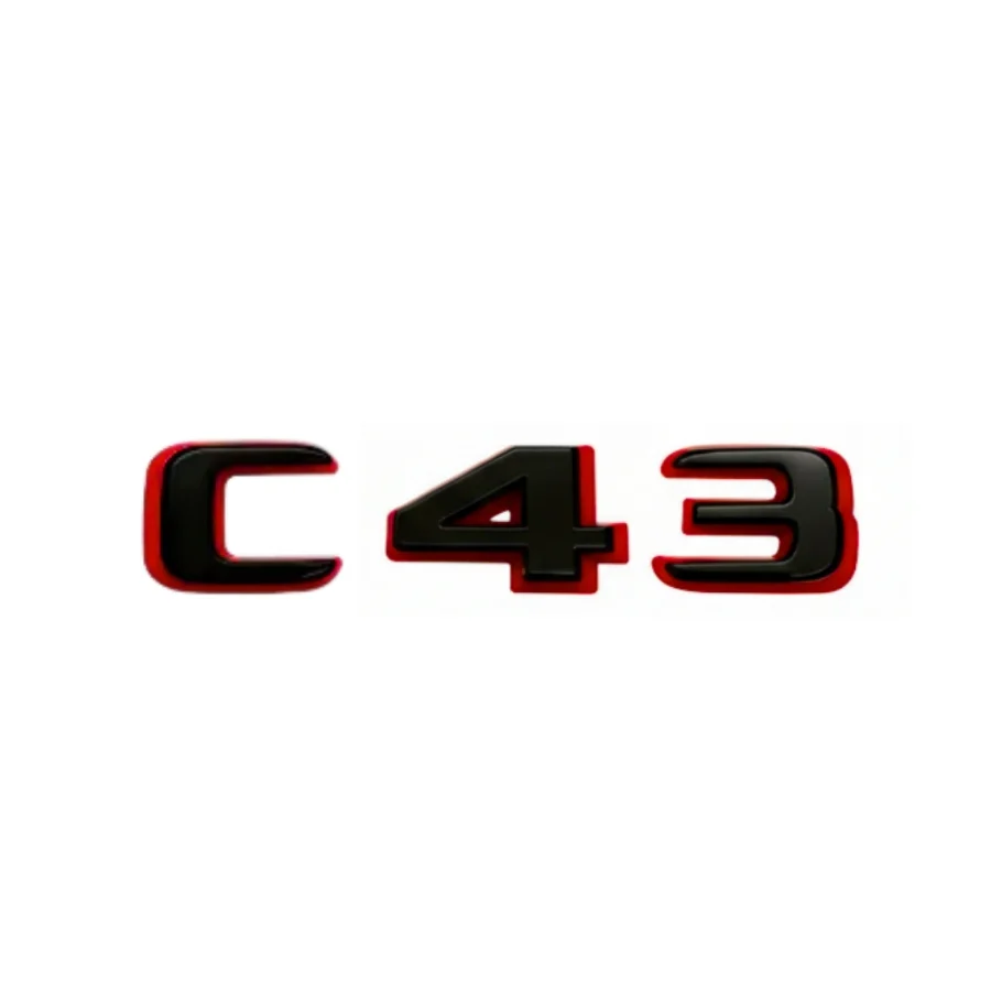 Logo Class C / C43 / C63S AMG Noir - Image 13