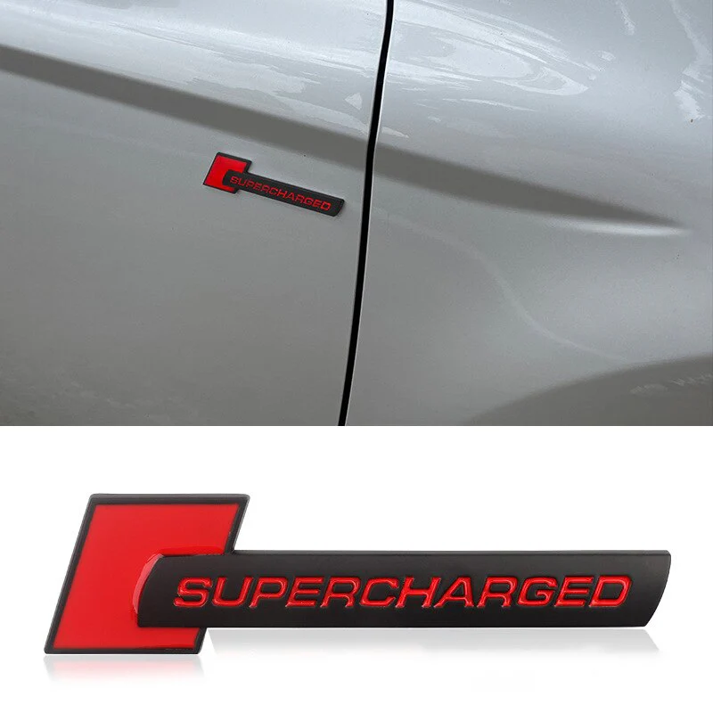 Logo Supercharged Audi - Image 6