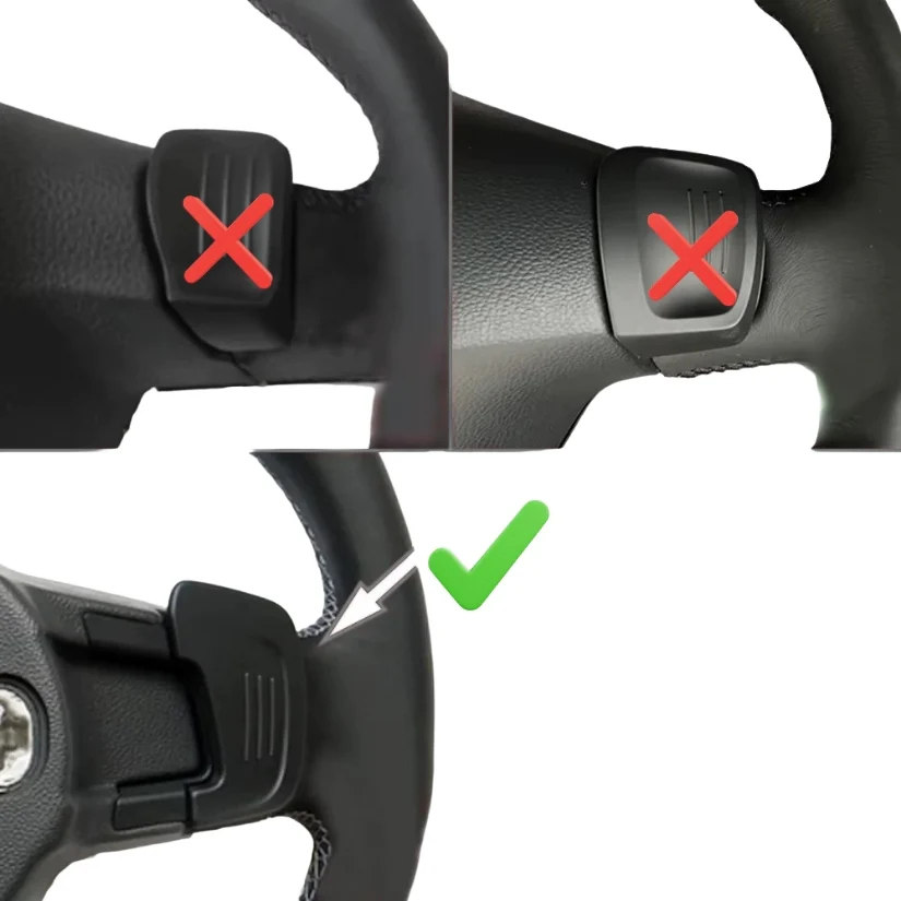 Palettes Volant VW Golf 7 Carbone - Image 3