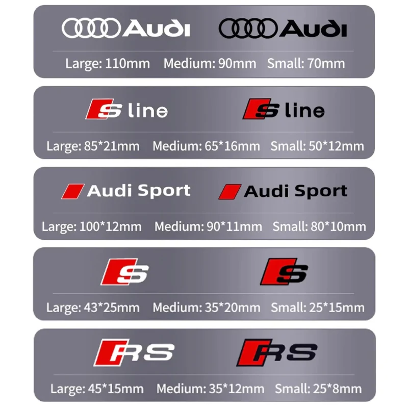 Sticker Audi S LINE / RS - Image 5