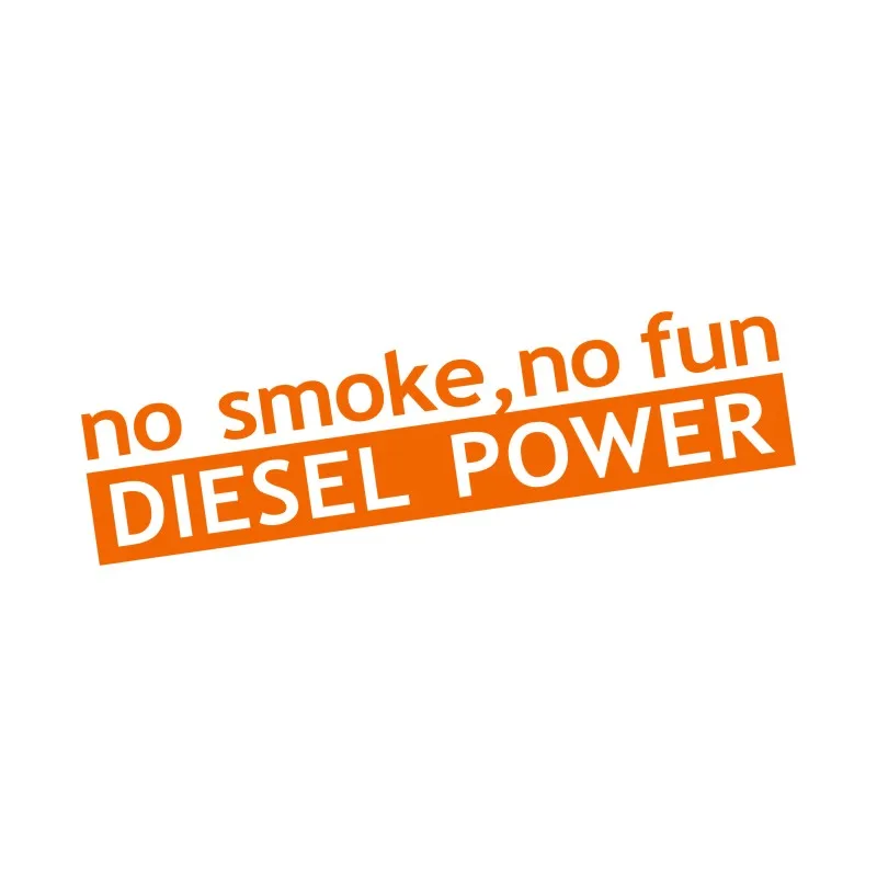 Sticker Diesel No smoke no Fun - Image 3