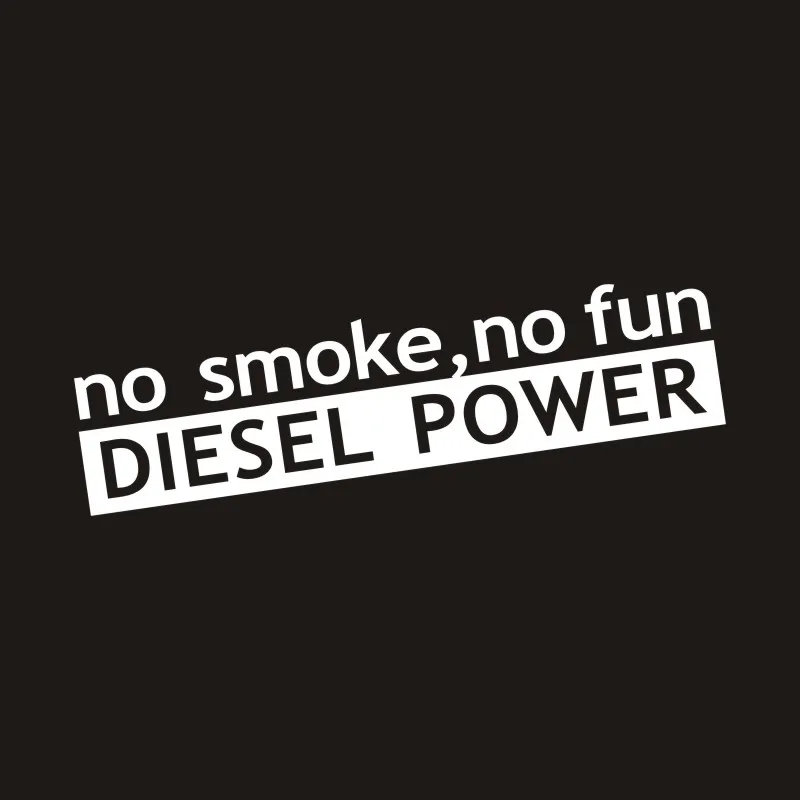 Sticker Diesel No smoke no Fun - Image 4