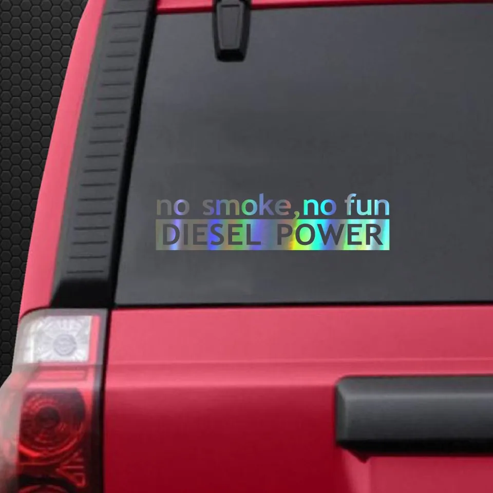 Sticker Diesel No smoke no Fun - Image 7