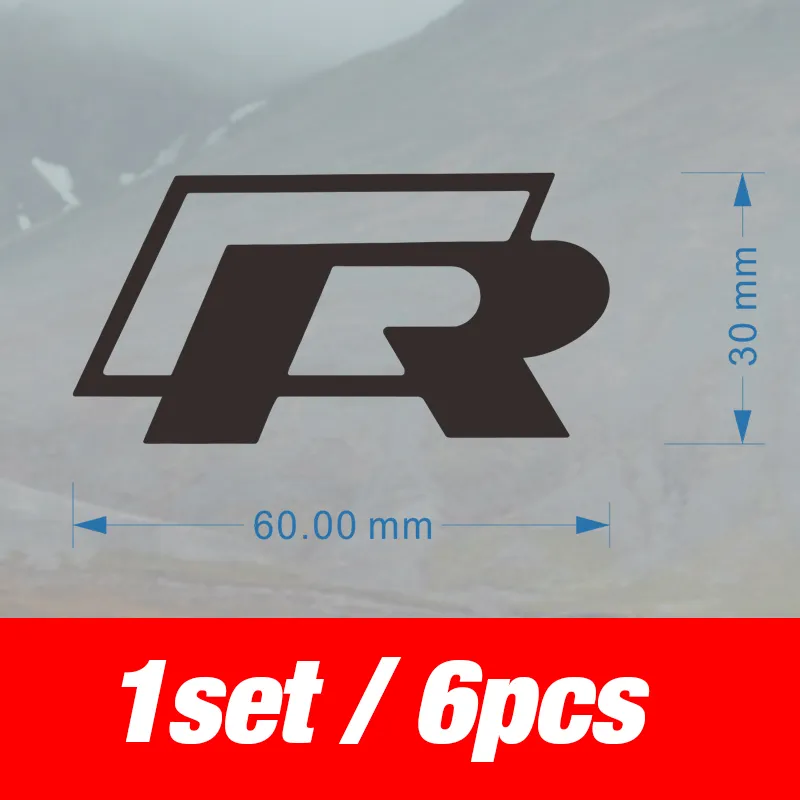 Sticker VW R - Image 3