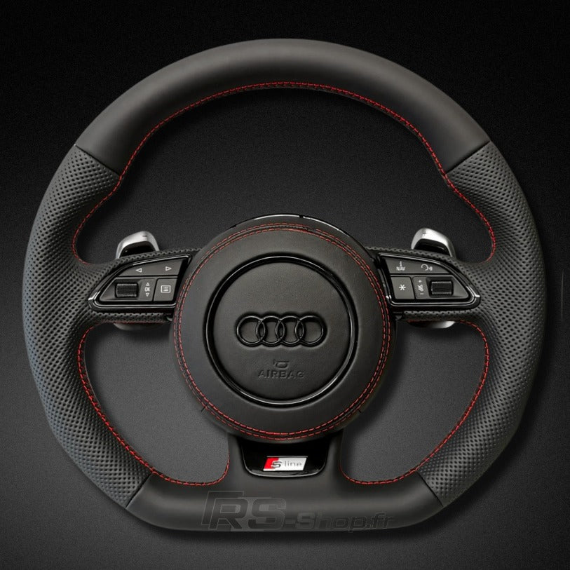 Volant Audi Méplat B8 (Avant 2017) - Image 4